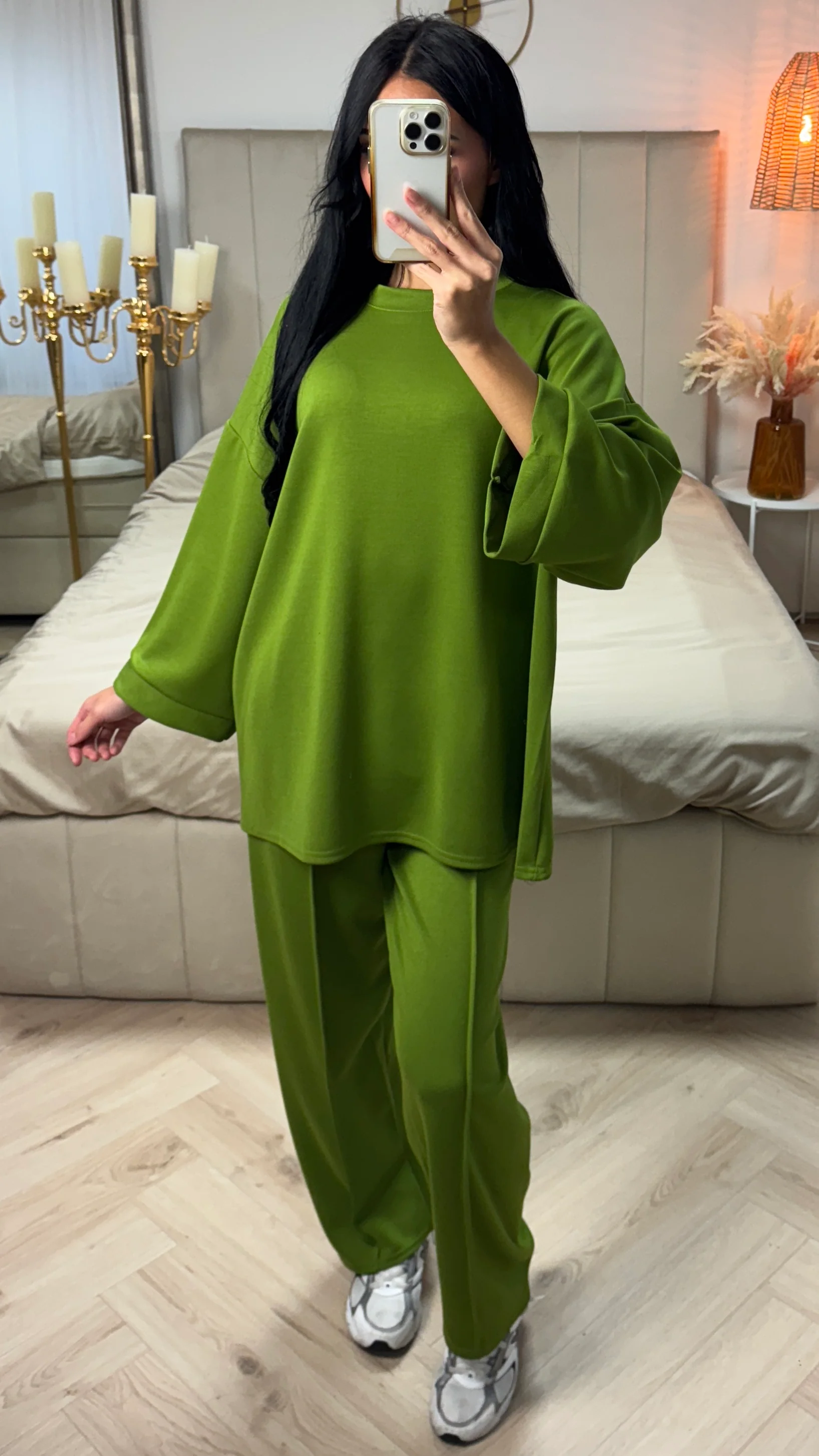 PRE ORDER Oversized Two-Piece Set met Wijde Mouwen WORDT 10-07 VERZONDEN - Image 21