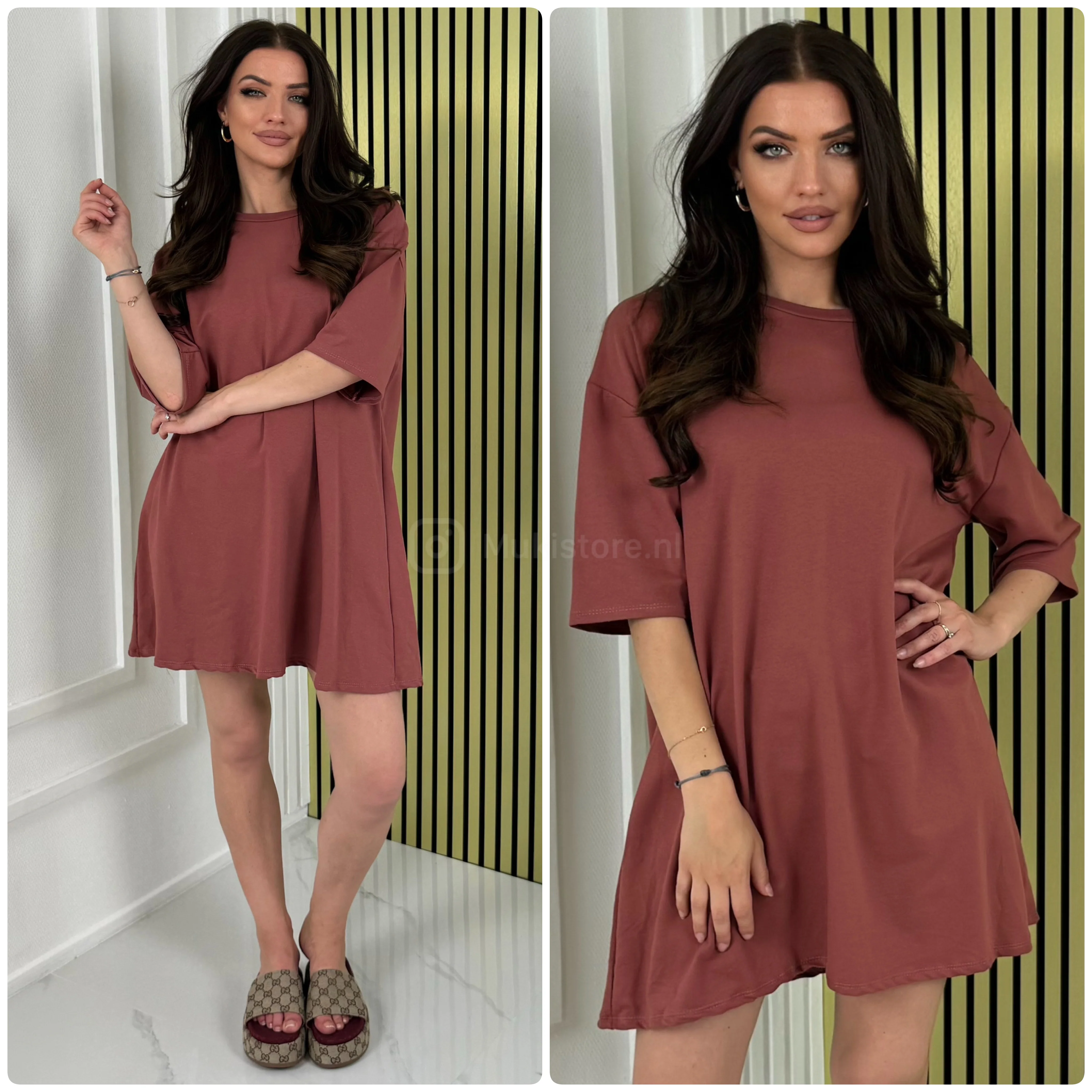 Perfect Basic T-Shirt Midi Dress - Image 12