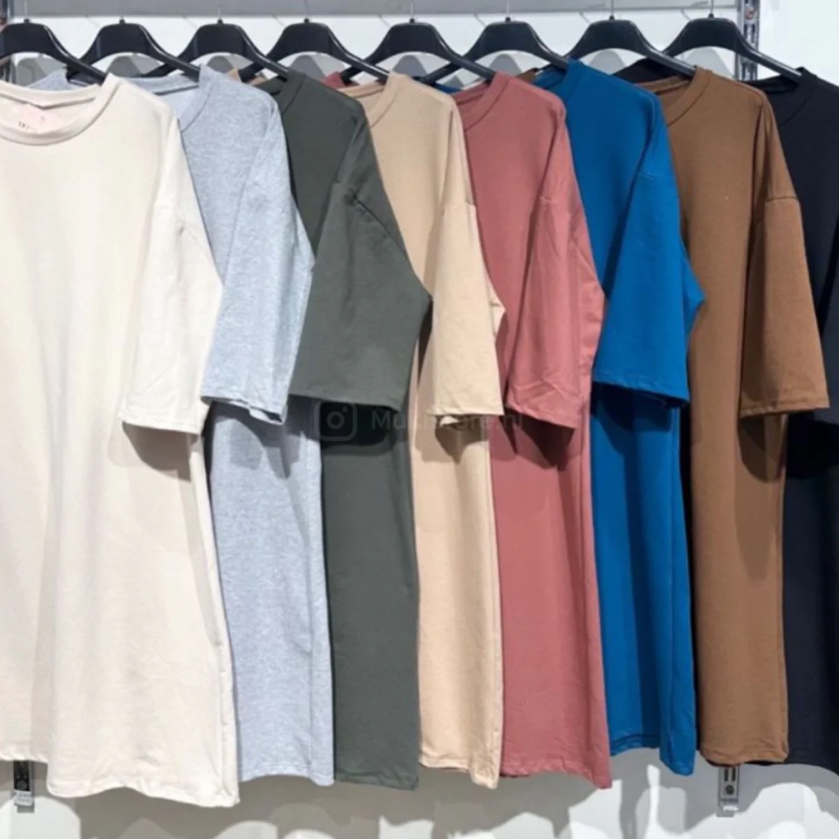 Perfect Basic T-Shirt Midi Dress - Image 7