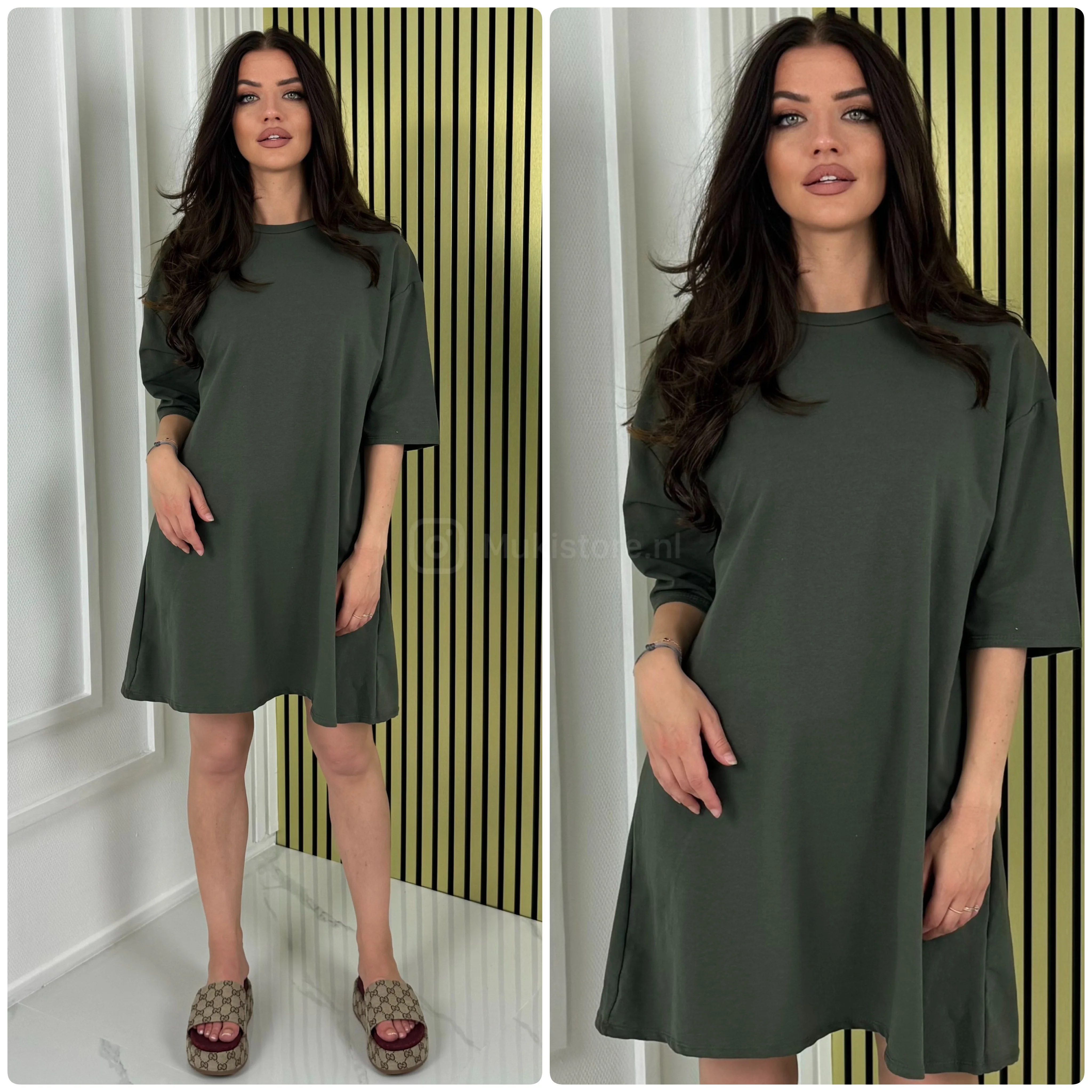 Perfect Basic T-Shirt Midi Dress - Image 8
