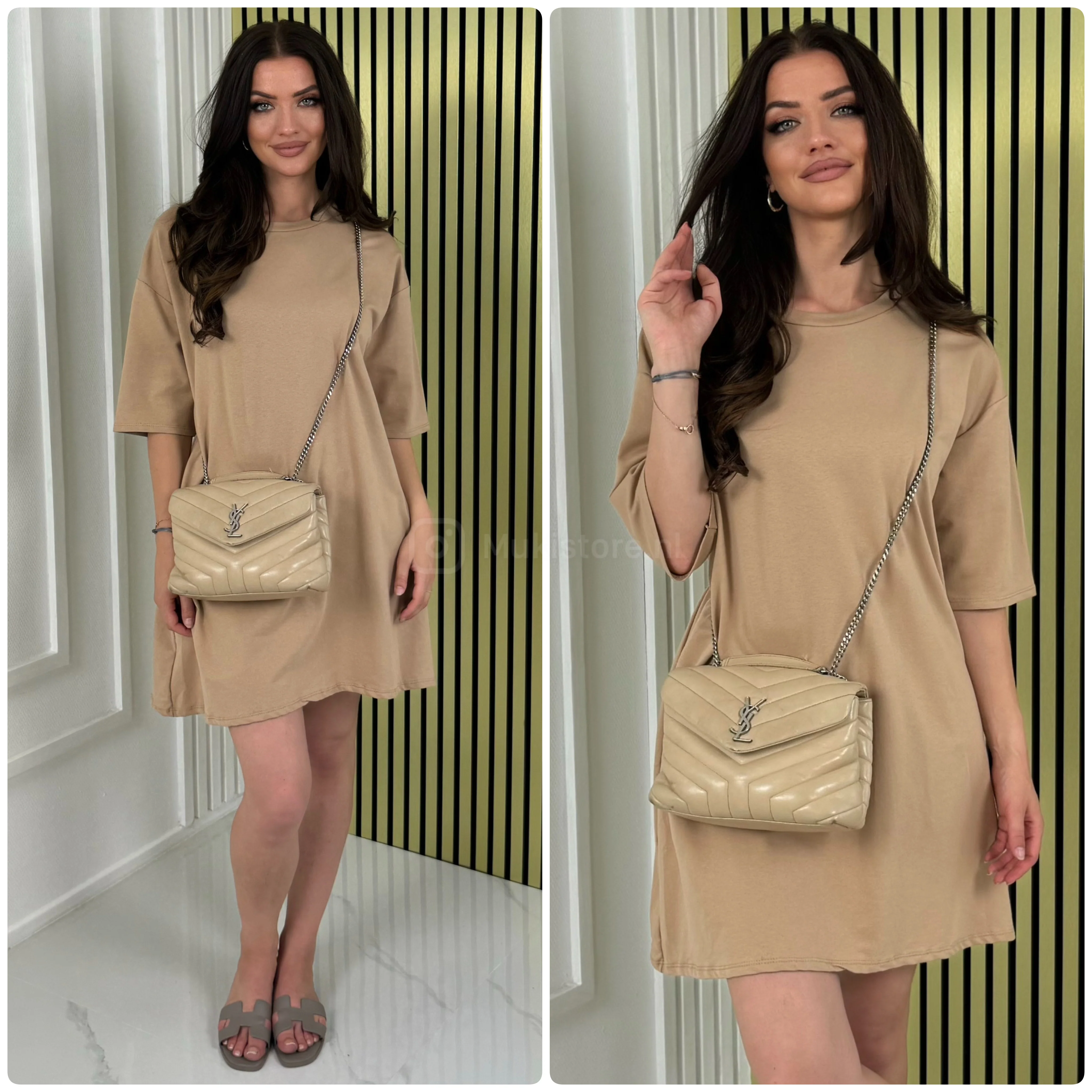 Perfect Basic T-Shirt Midi Dress - Image 9