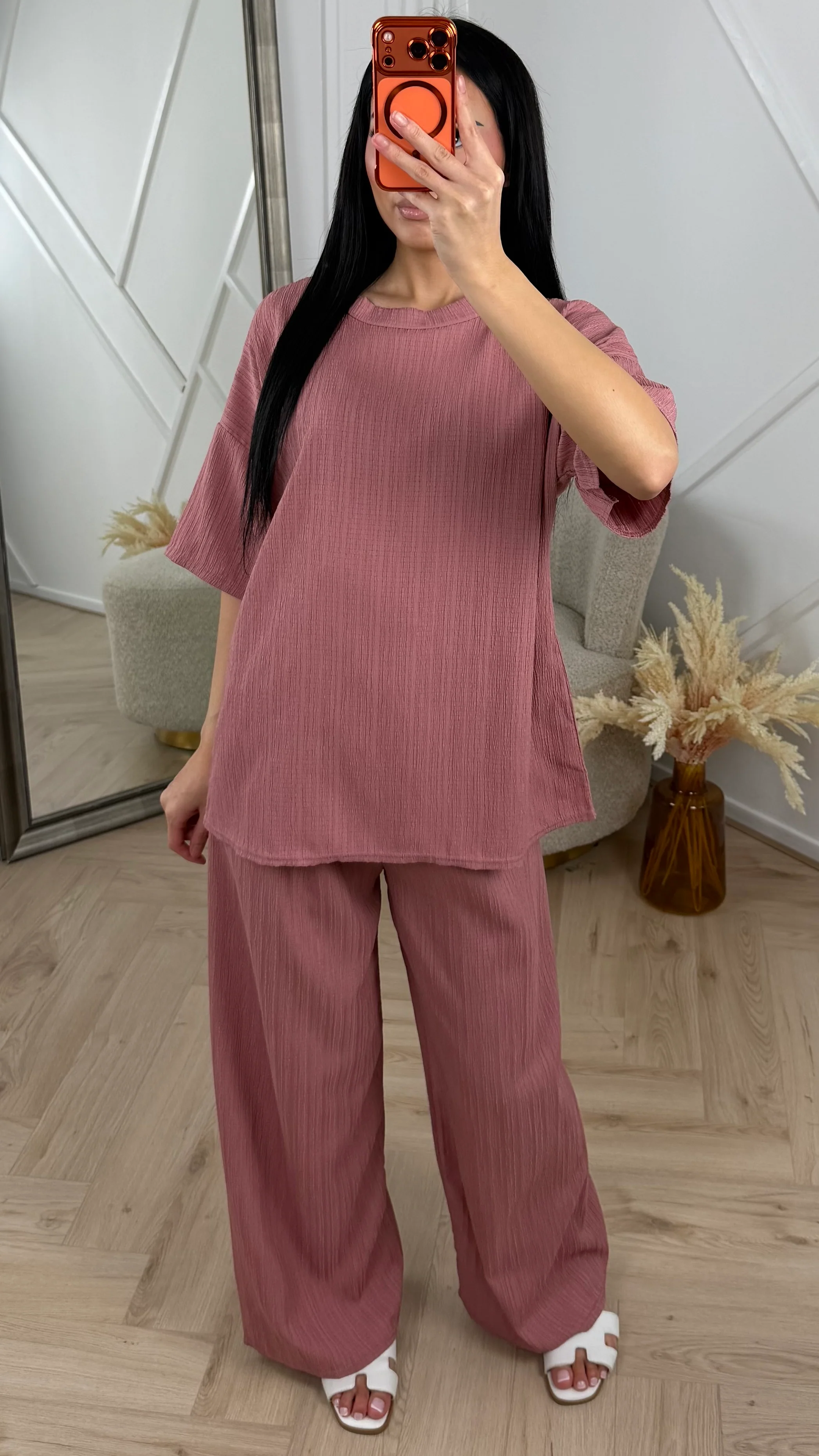 Plissé Set met Wijde Broek - Image 2