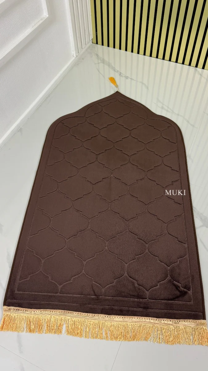 Premium Gebedskleed Koepel Design Anti Slip - Image 11