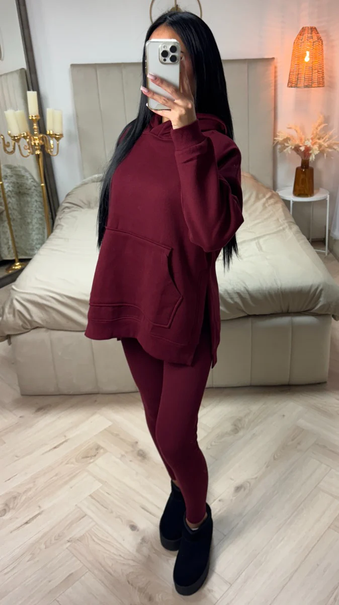 Premium Quality Hoodie + Premium Ribbed Legging Set - Image 3