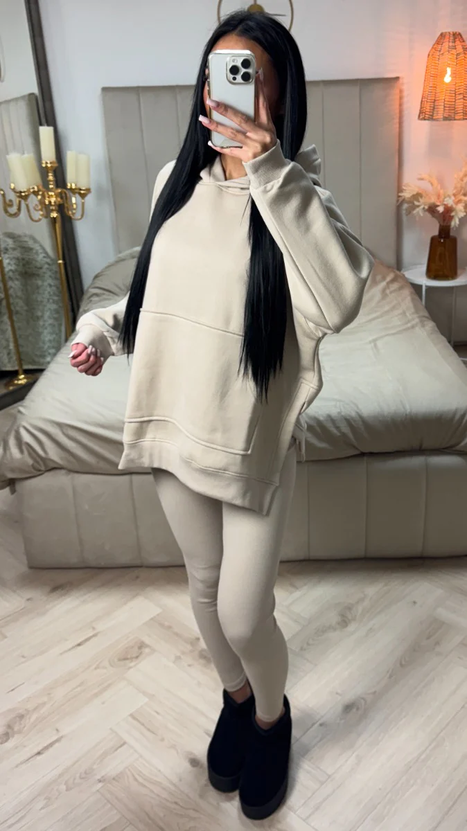 Premium Quality Hoodie + Premium Ribbed Legging Set - Image 5