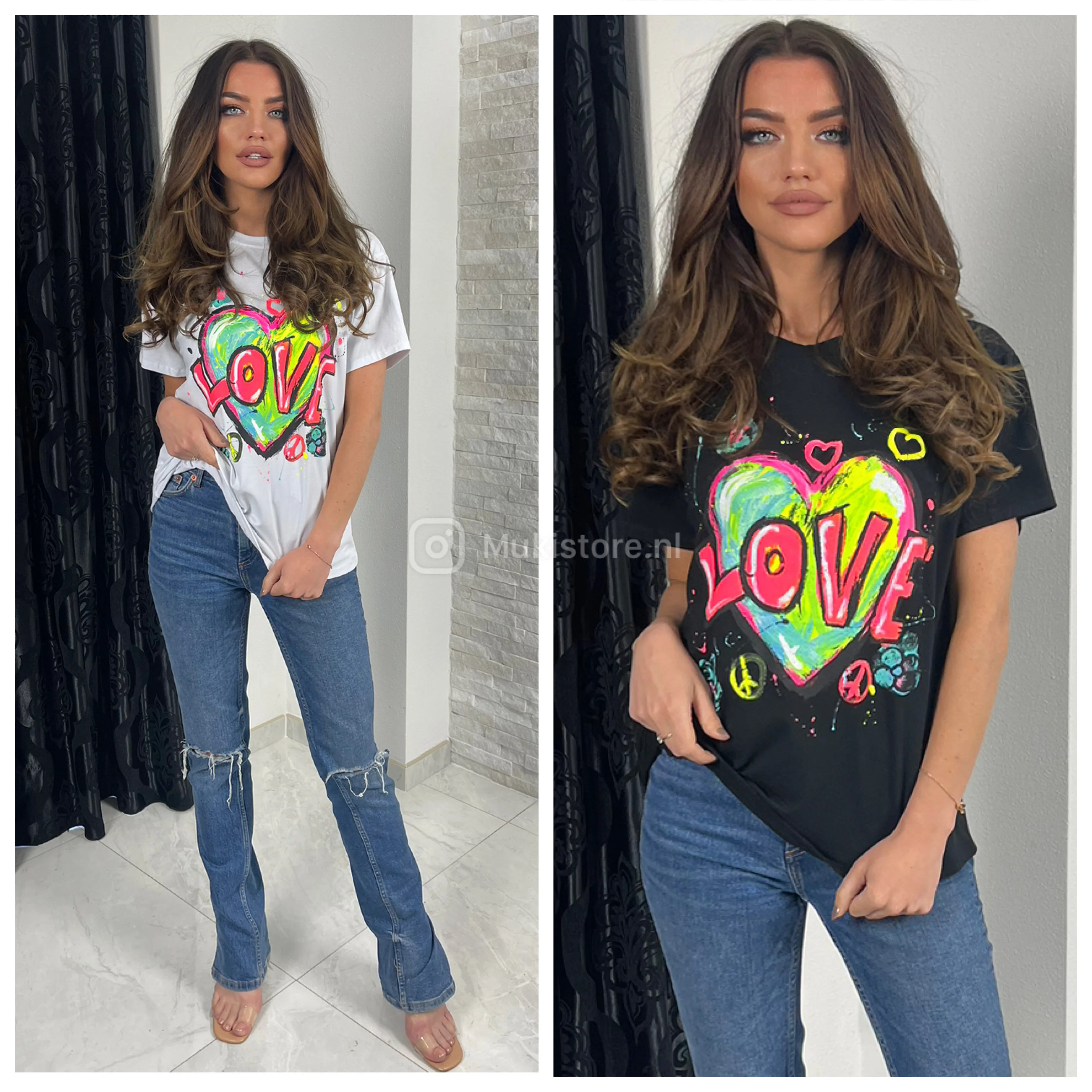 Premium Quality Soft T-shirt Love Design - Image 2