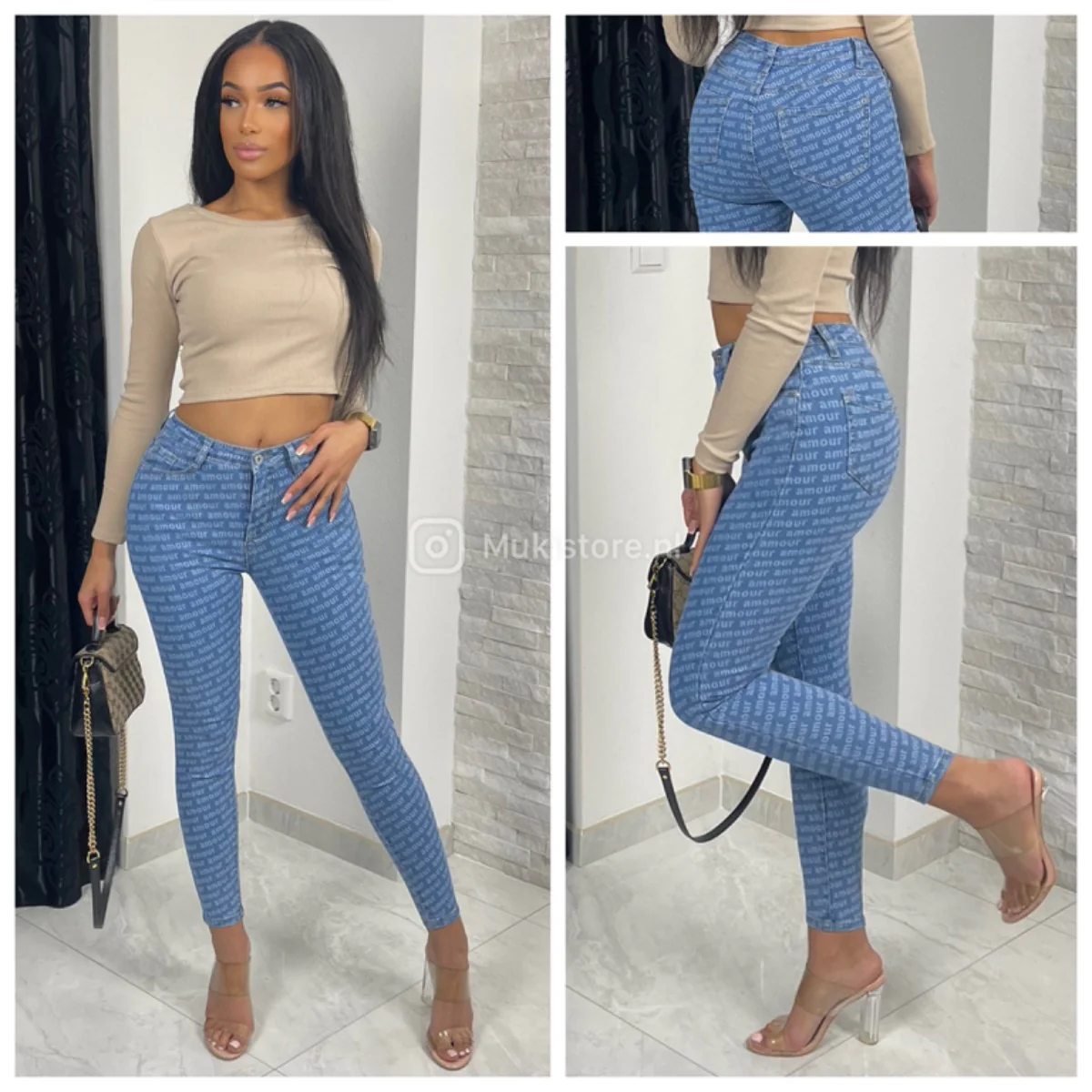 Premium Quality Stretch Amour Jeans 88219