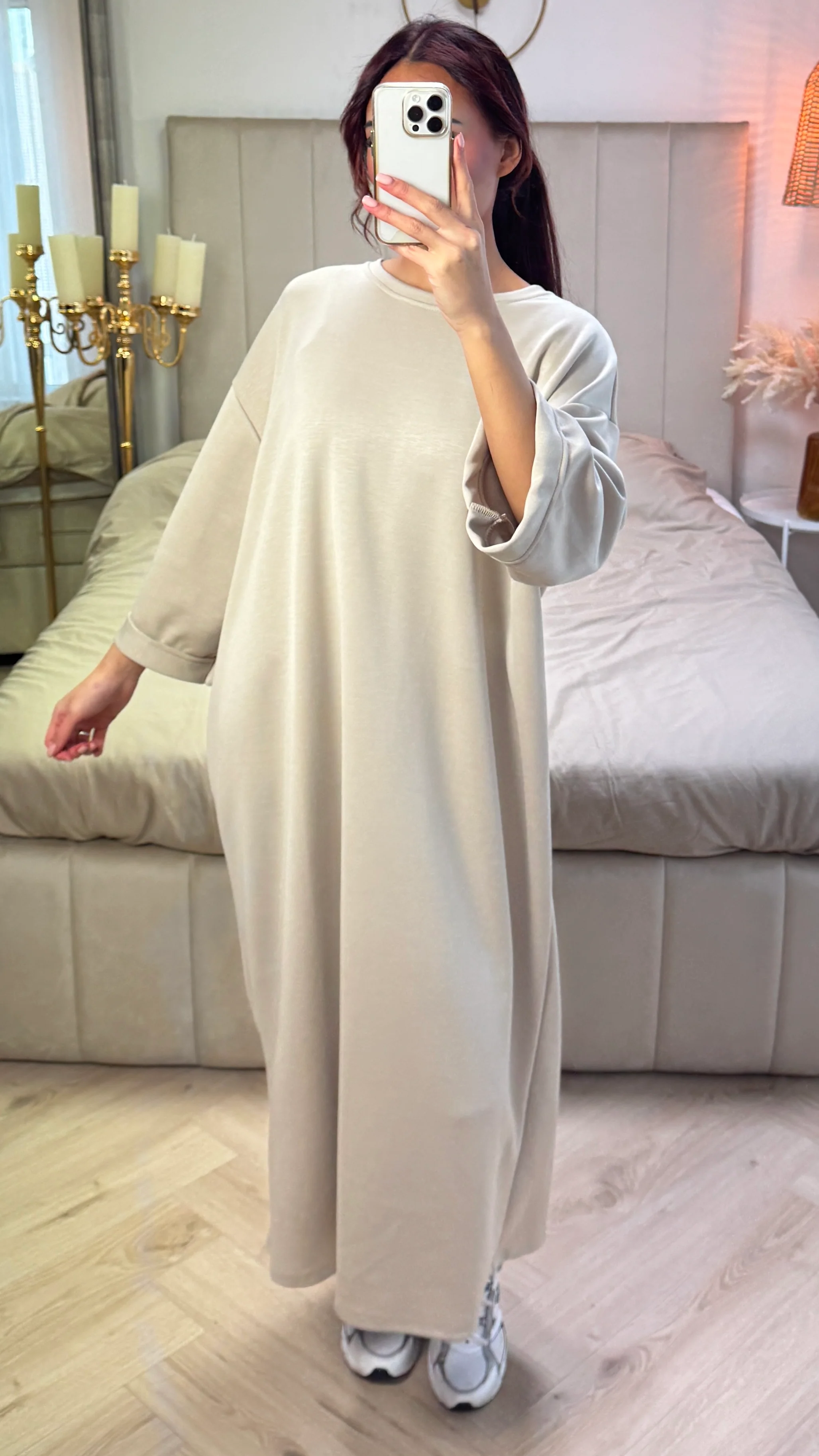 Premium Soft Material Round Neck Maxi - Image 17