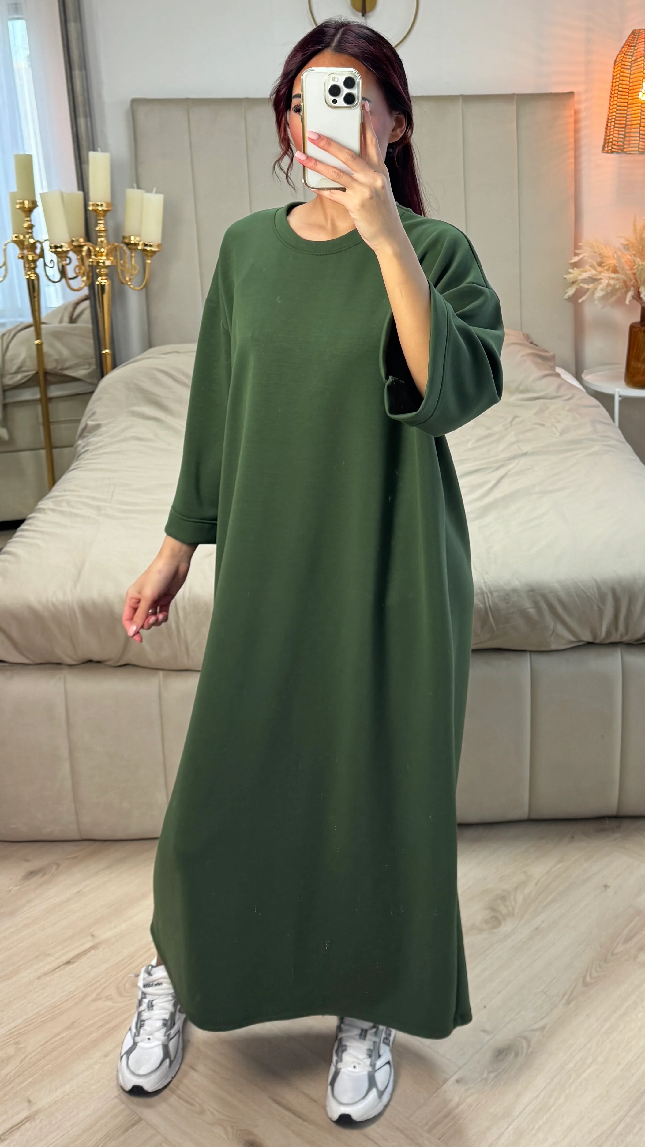 Premium Soft Material Round Neck Maxi - Image 18
