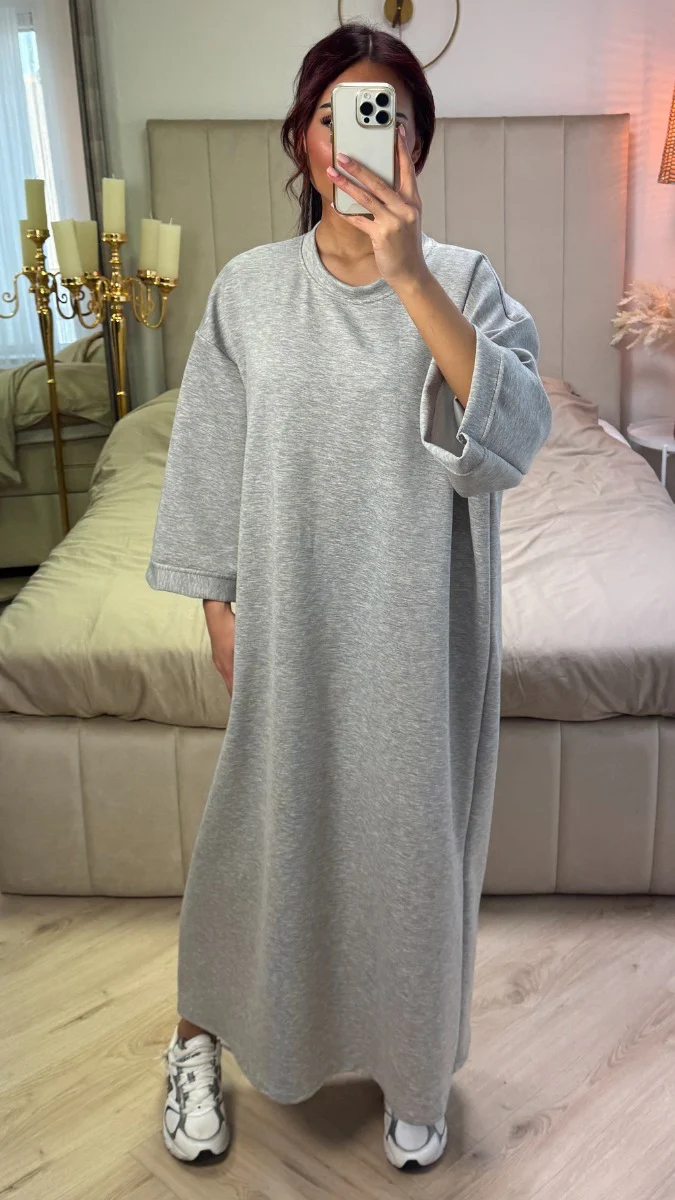 Premium Soft Material Round Neck Maxi - Image 7