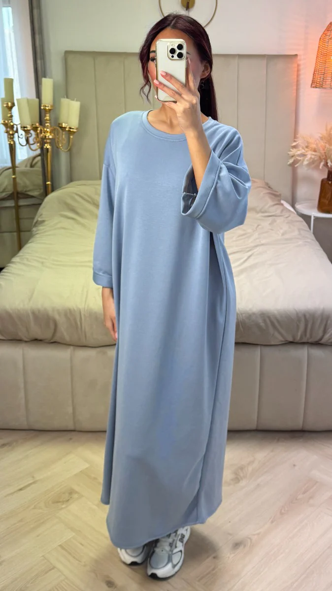 Premium Soft Material Round Neck Maxi - Image 8