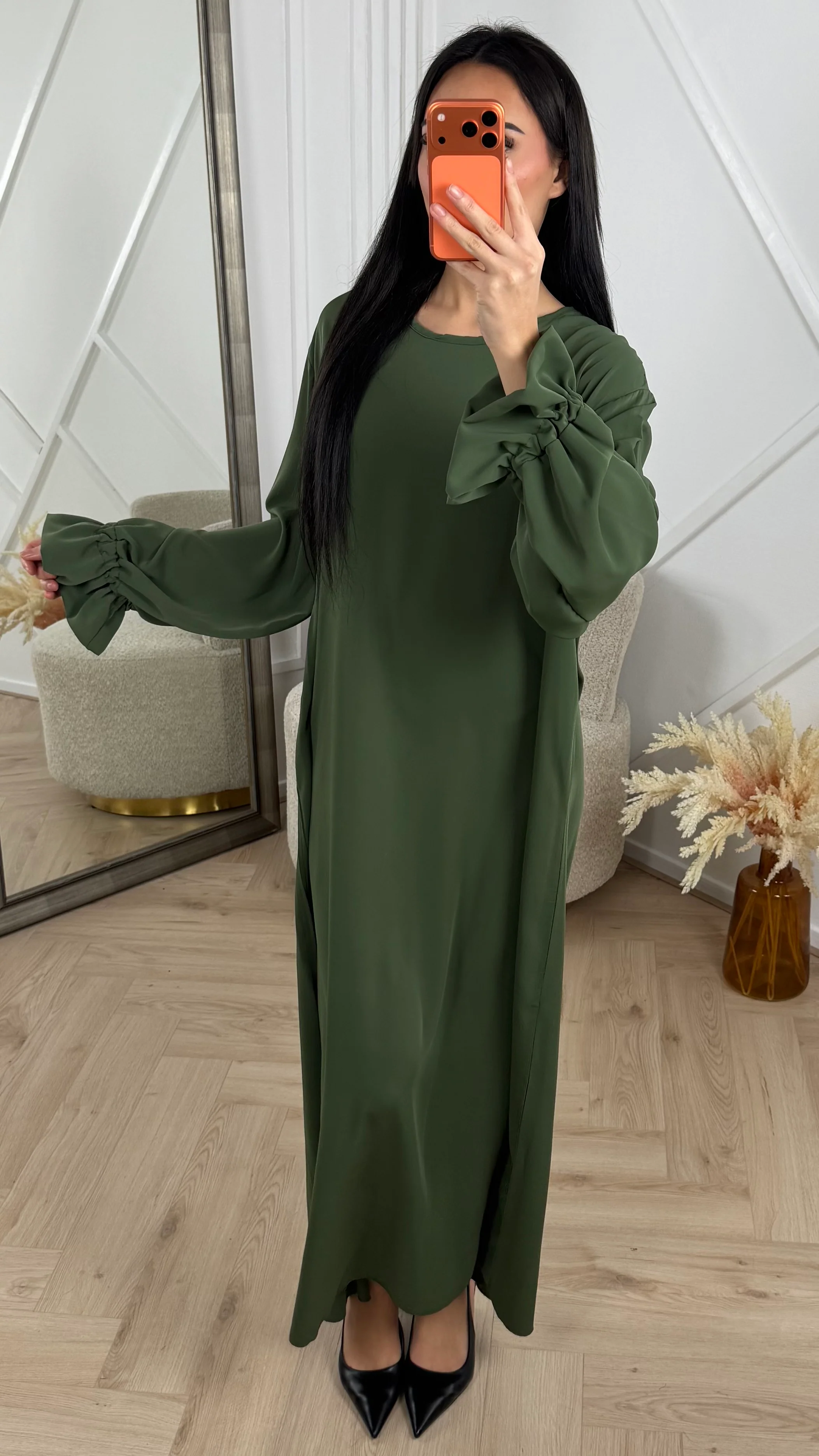 Ruffle Abaya Maxi - Image 12