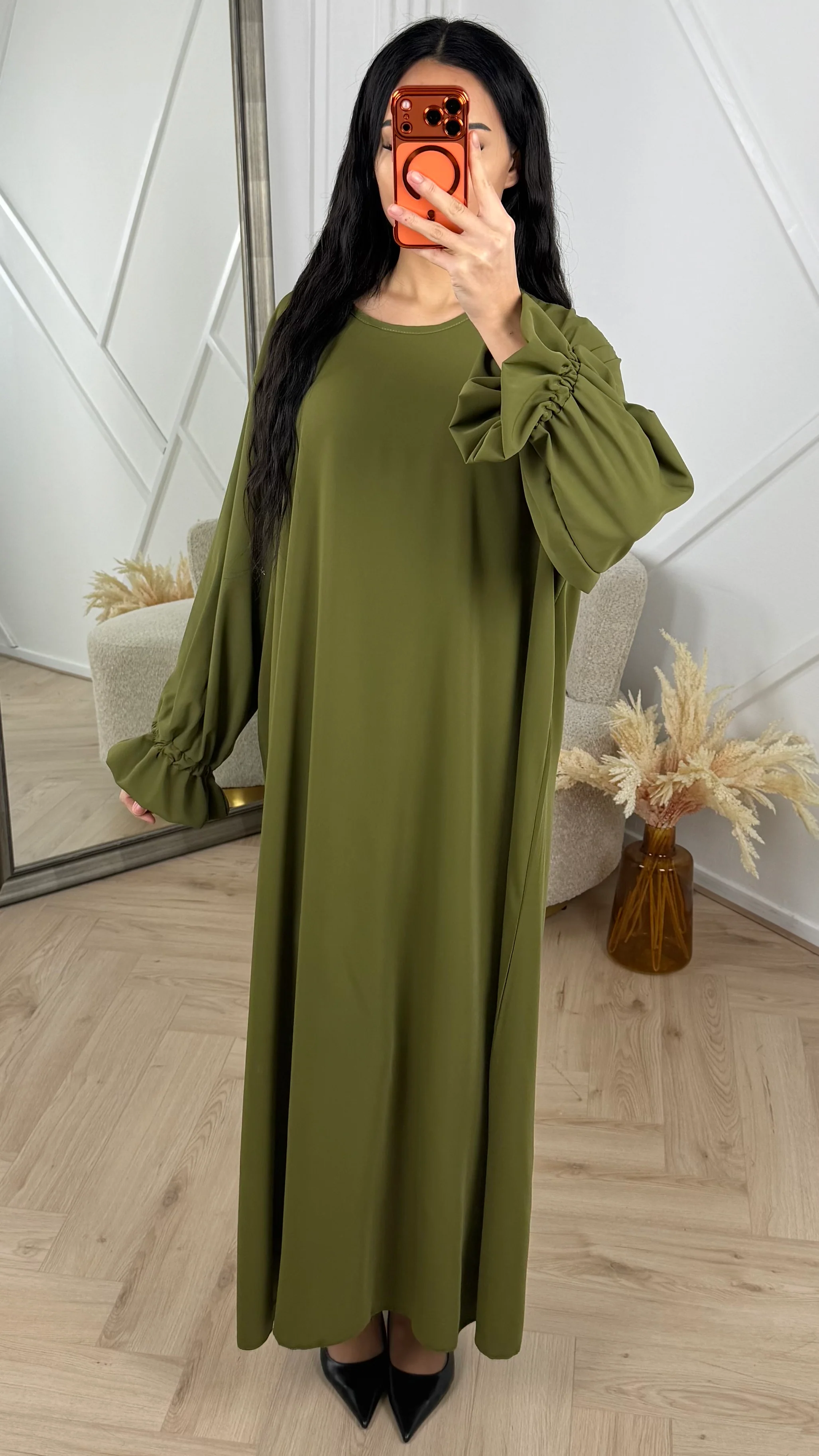 Ruffle Abaya Maxi - Image 21