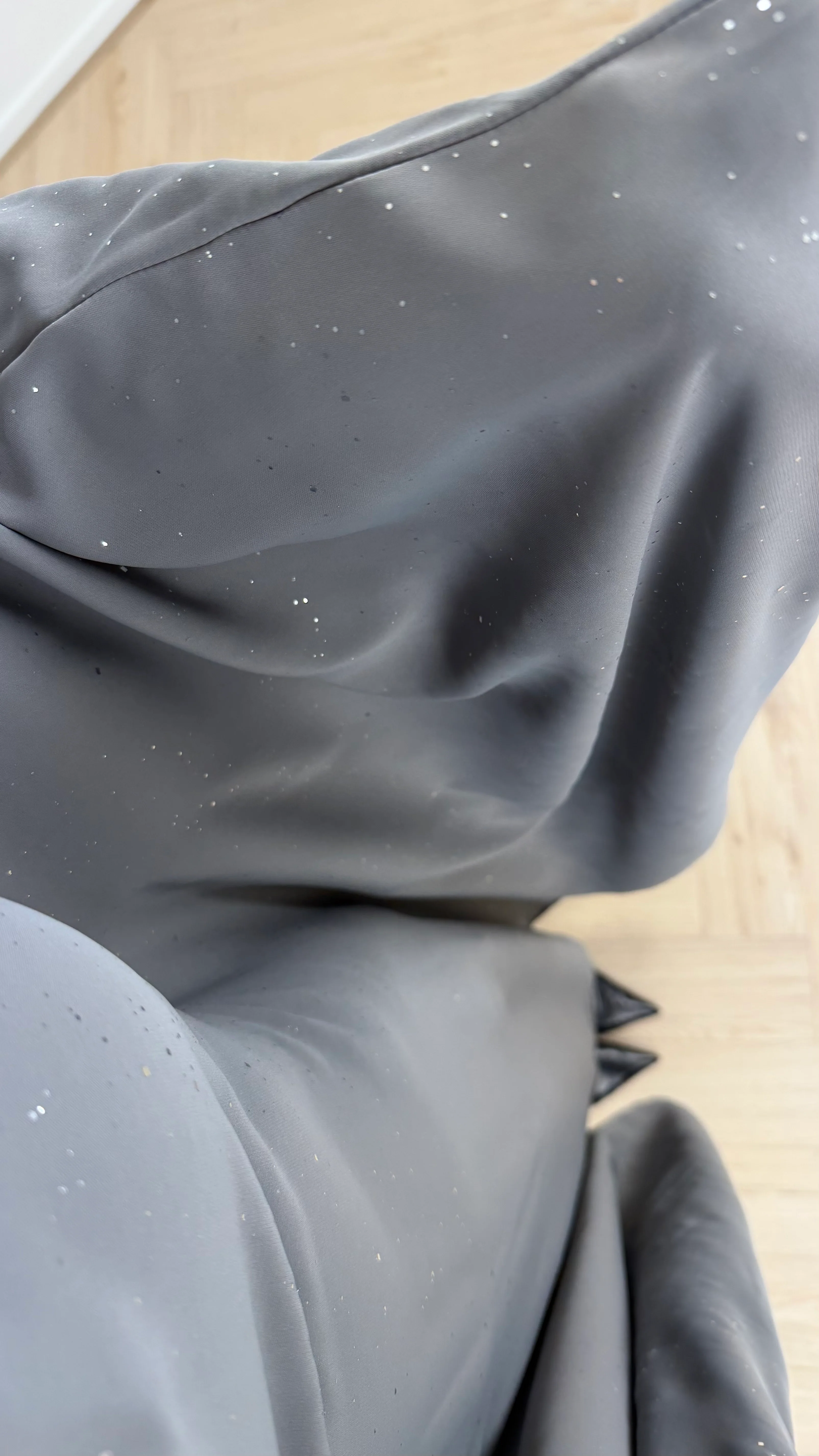 Sparkle Abaya Maxi Jurk met V-Hals - Image 12