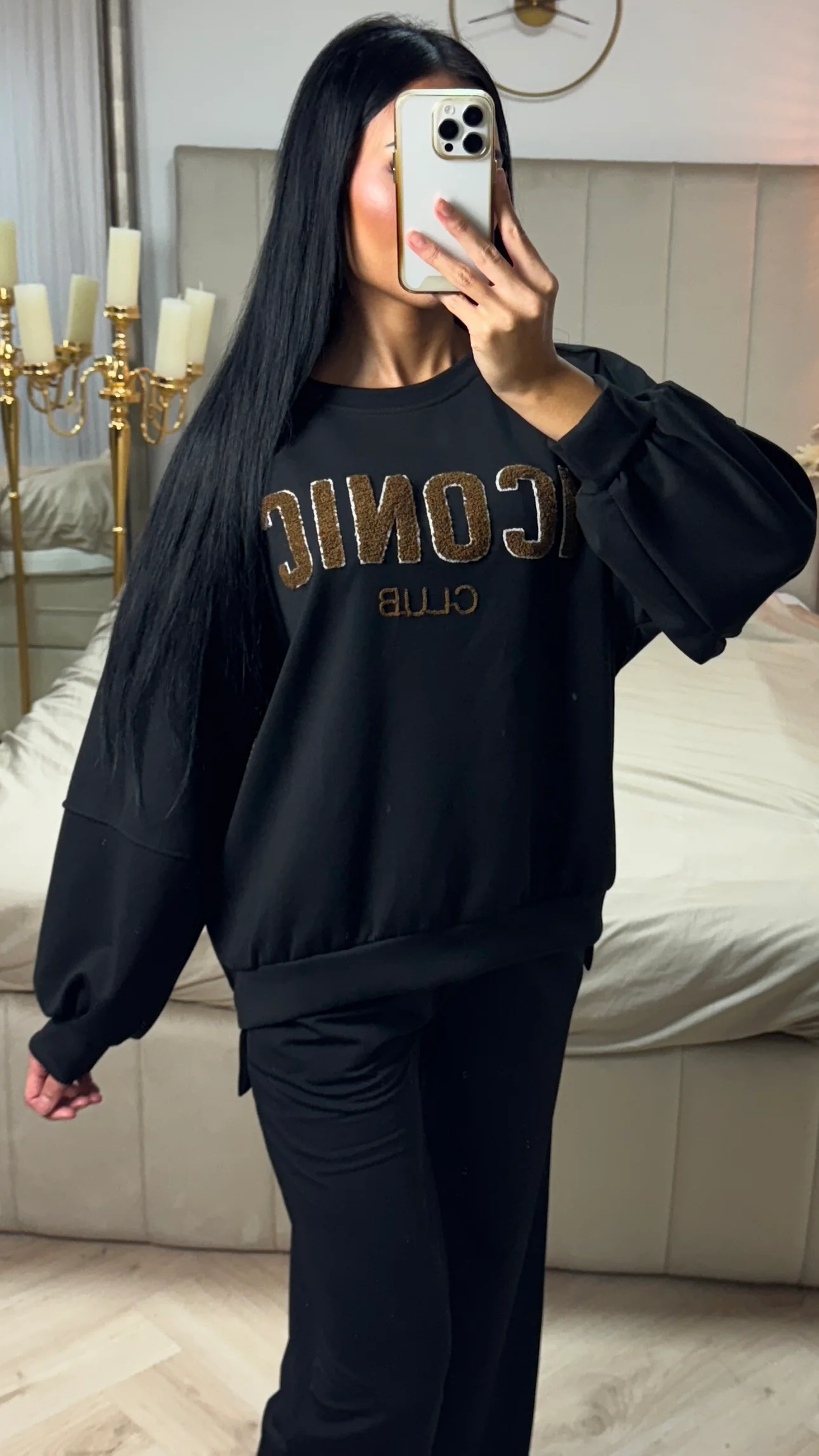 Sweater met ‘Iconic Club’ Borduring - Image 2