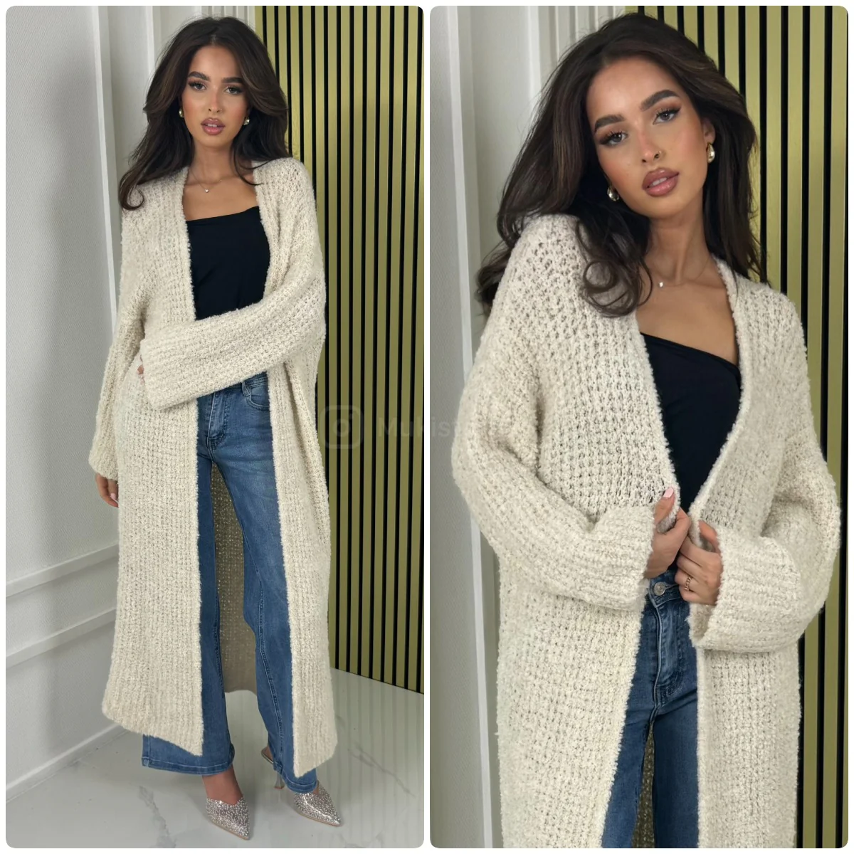 Teddy Maxi Soft Knitted Cardigan - Image 5