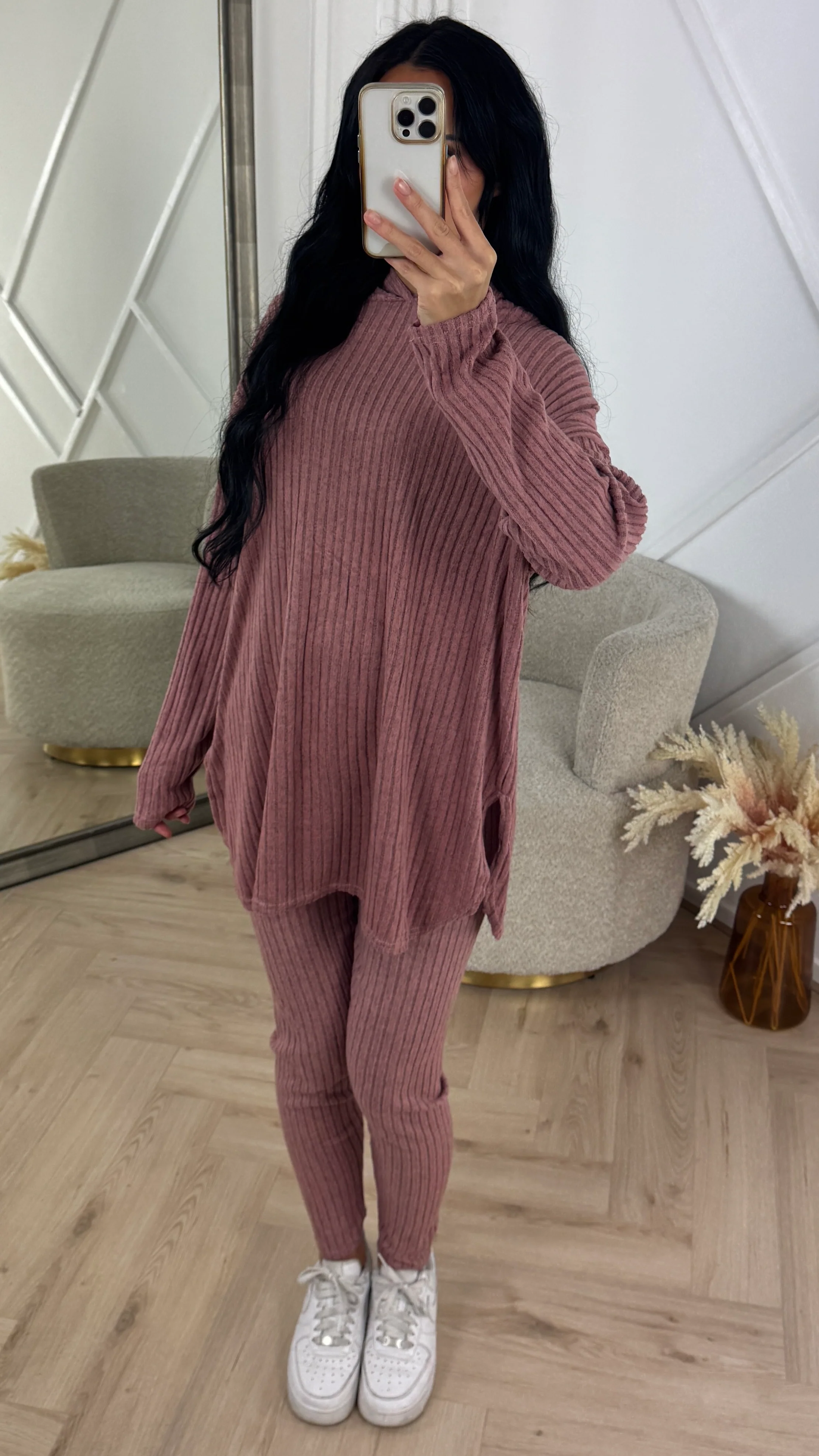 Teddy Rib Two-Piece Set met Comfort Fit - Image 9