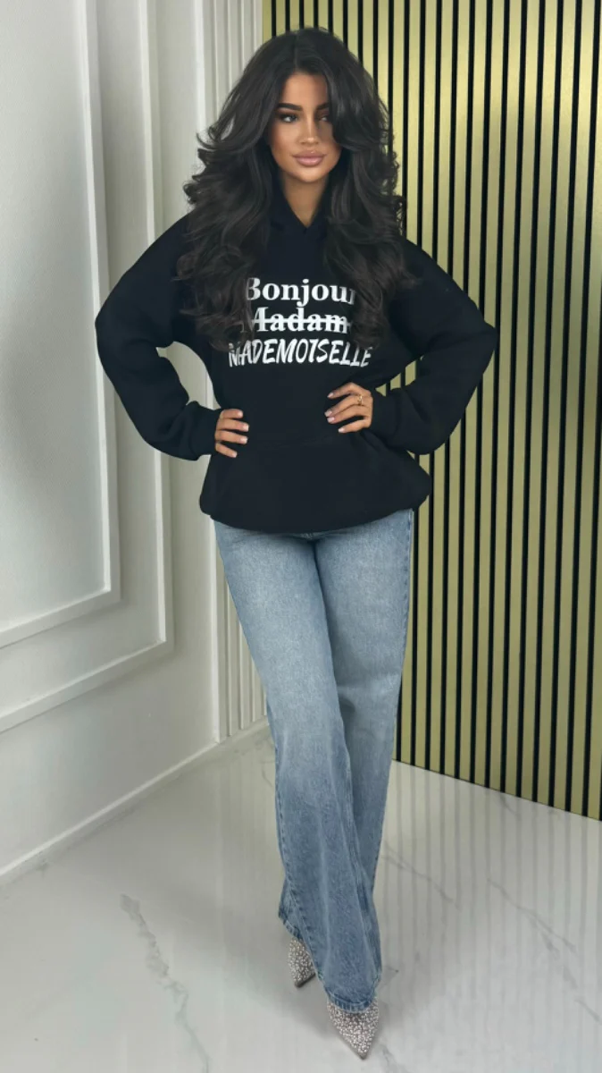 Thick Hoodie Bonjour - Image 2