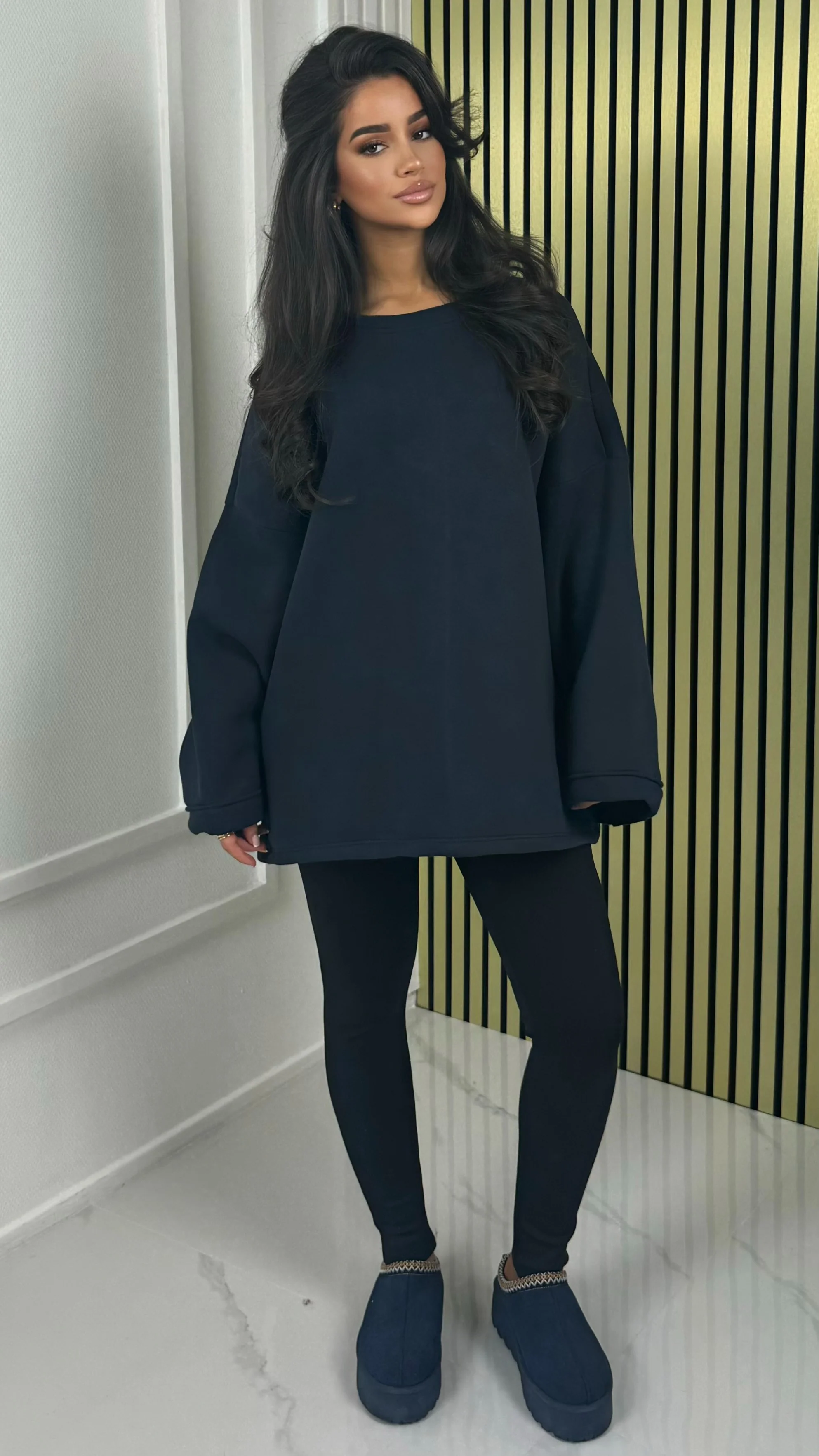 Thick Oversized Basic Sweater - Image 13