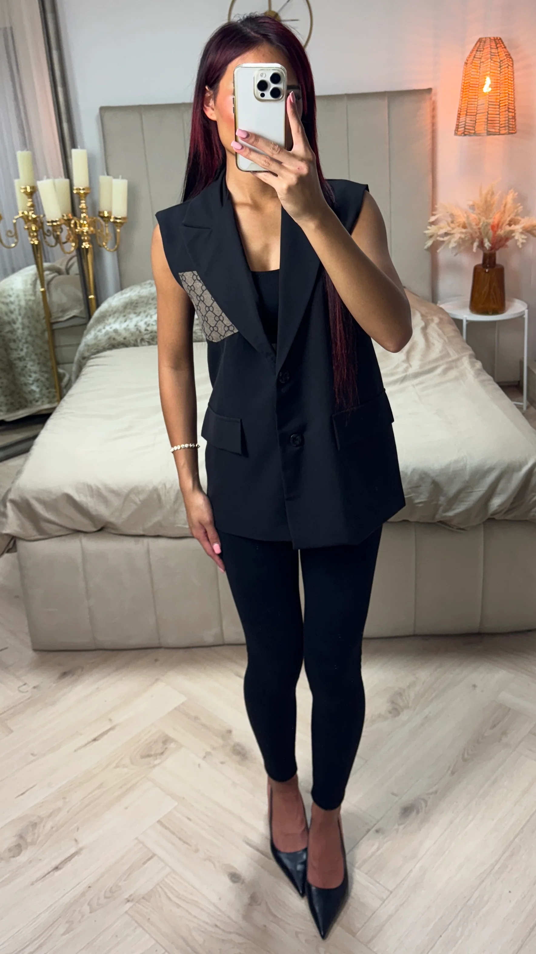Two Button Gilet Famous Design Pocket - Image 6