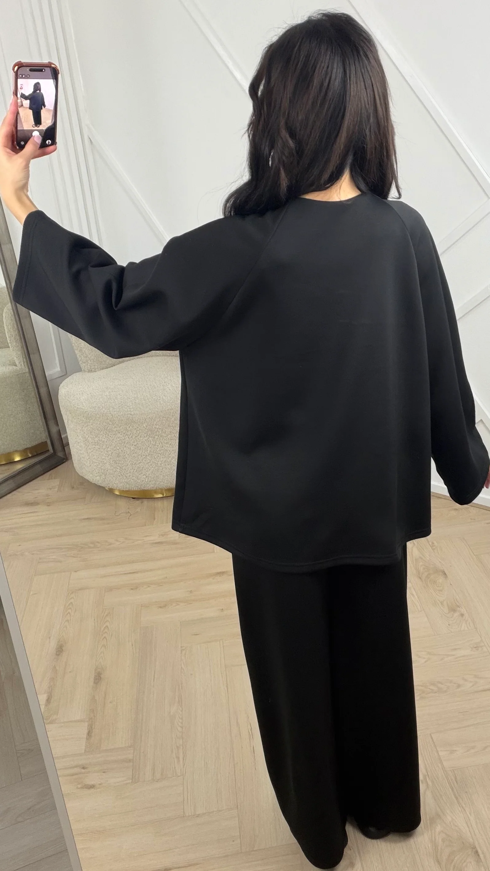 Two-Piece Set met Wijde Top en Rechte Broek - Image 5