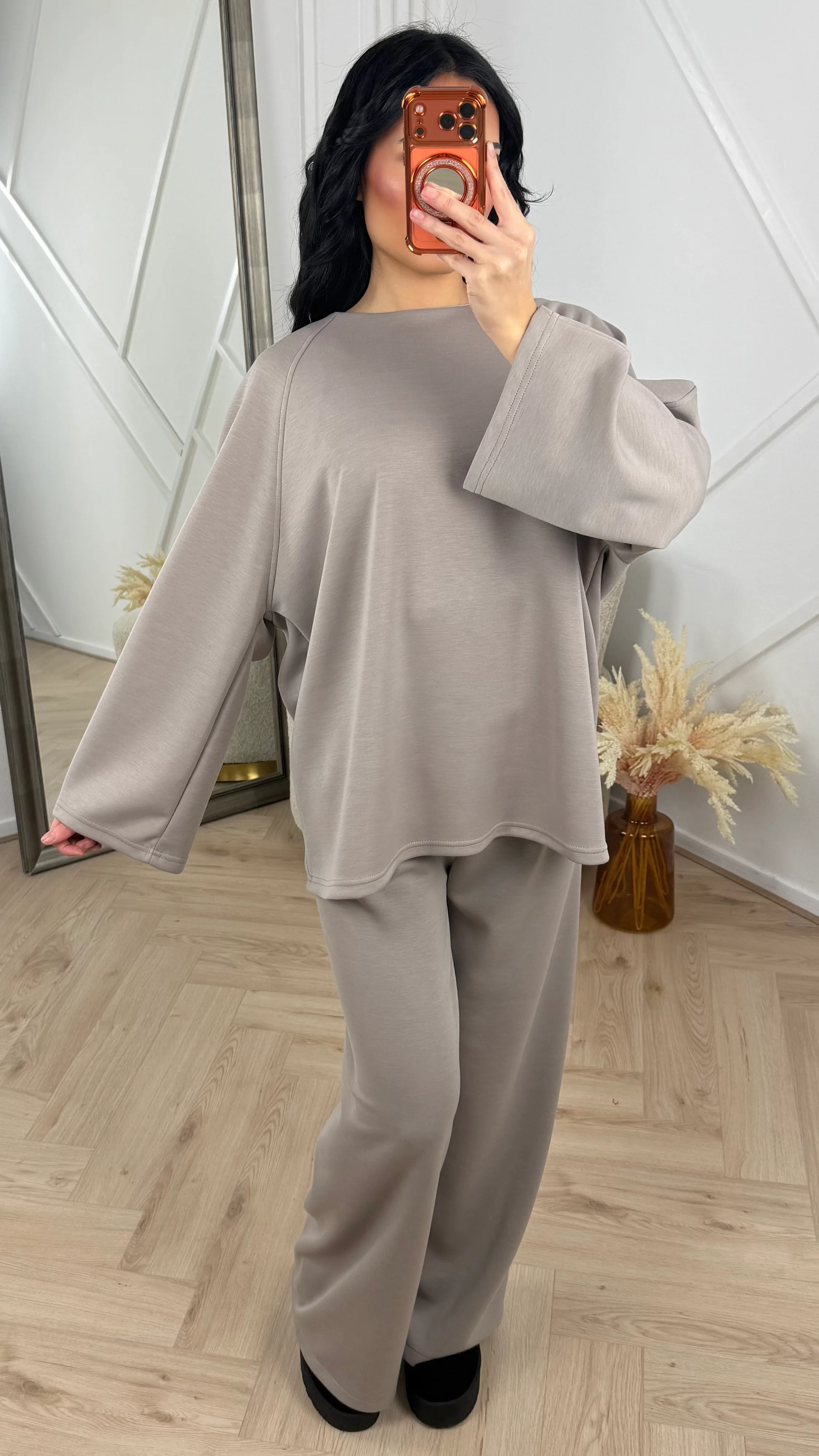 Two-Piece Set met Wijde Top en Rechte Broek - Image 6
