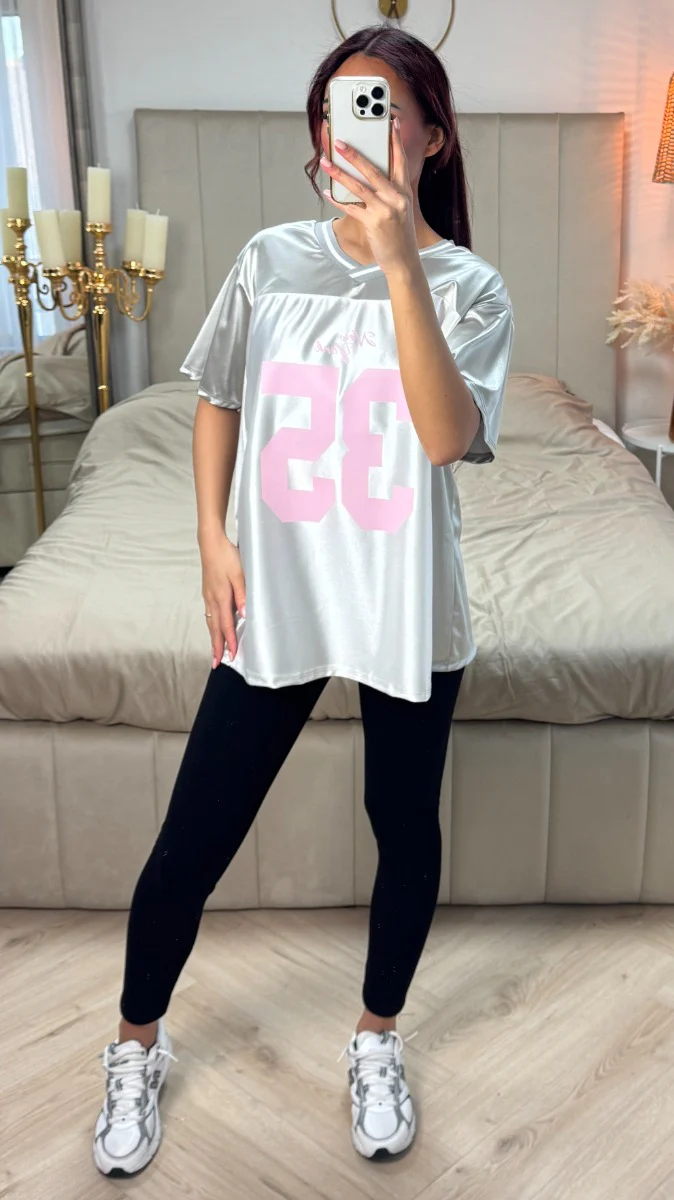 V Neck Shiny Top 35 - Image 13