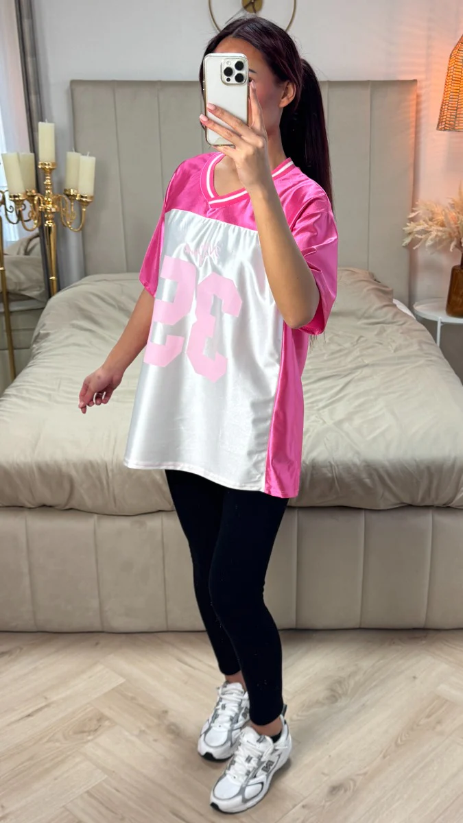 V Neck Shiny Top 35 - Image 4