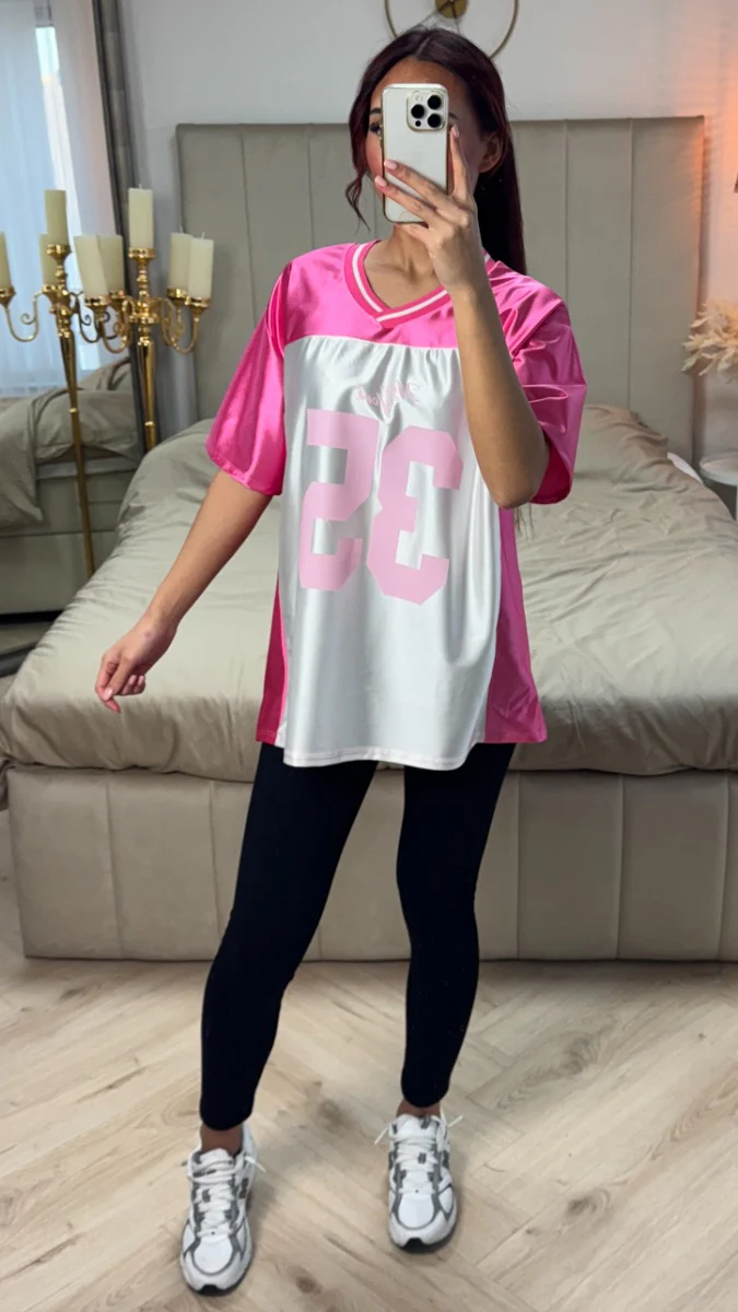 V Neck Shiny Top 35 - Image 5