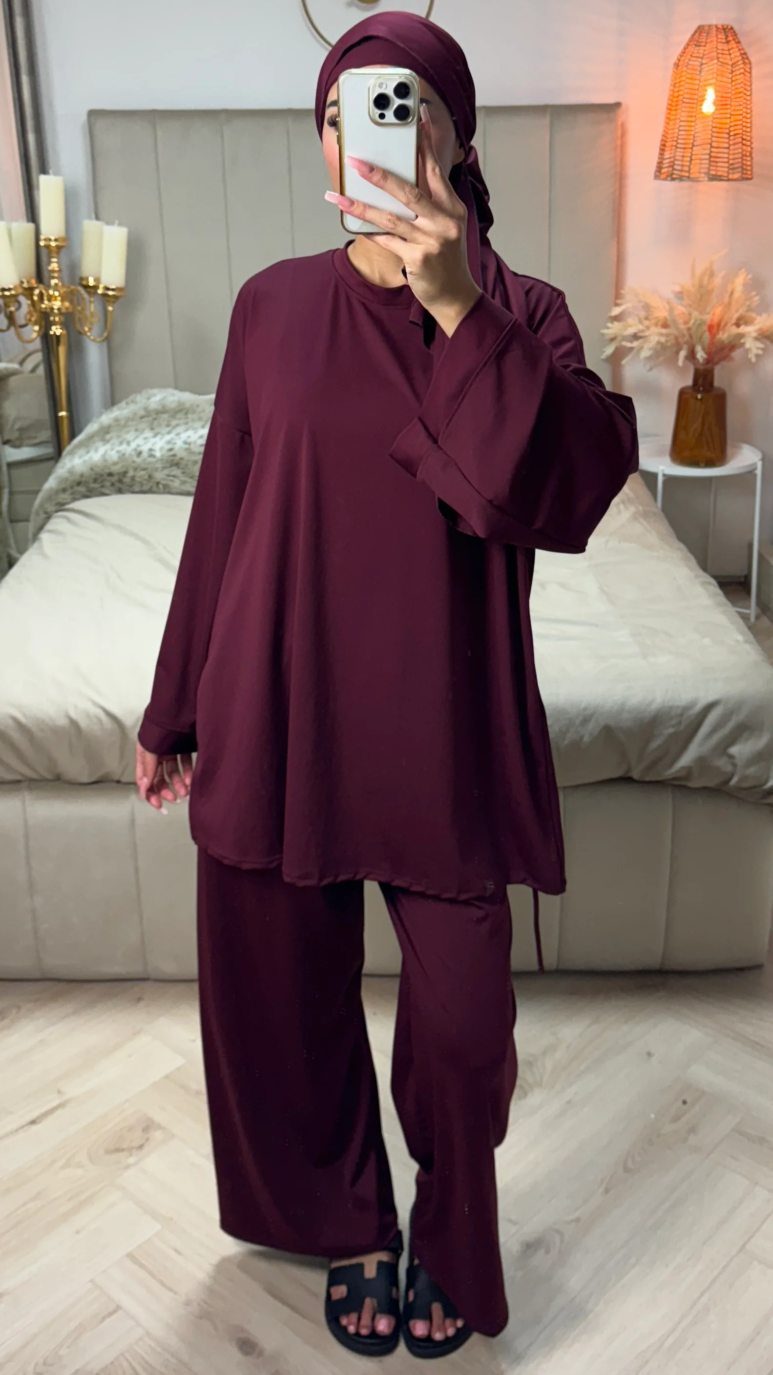 Viral Essential Burkini Set + Hjiab-Tie Belt - Image 15