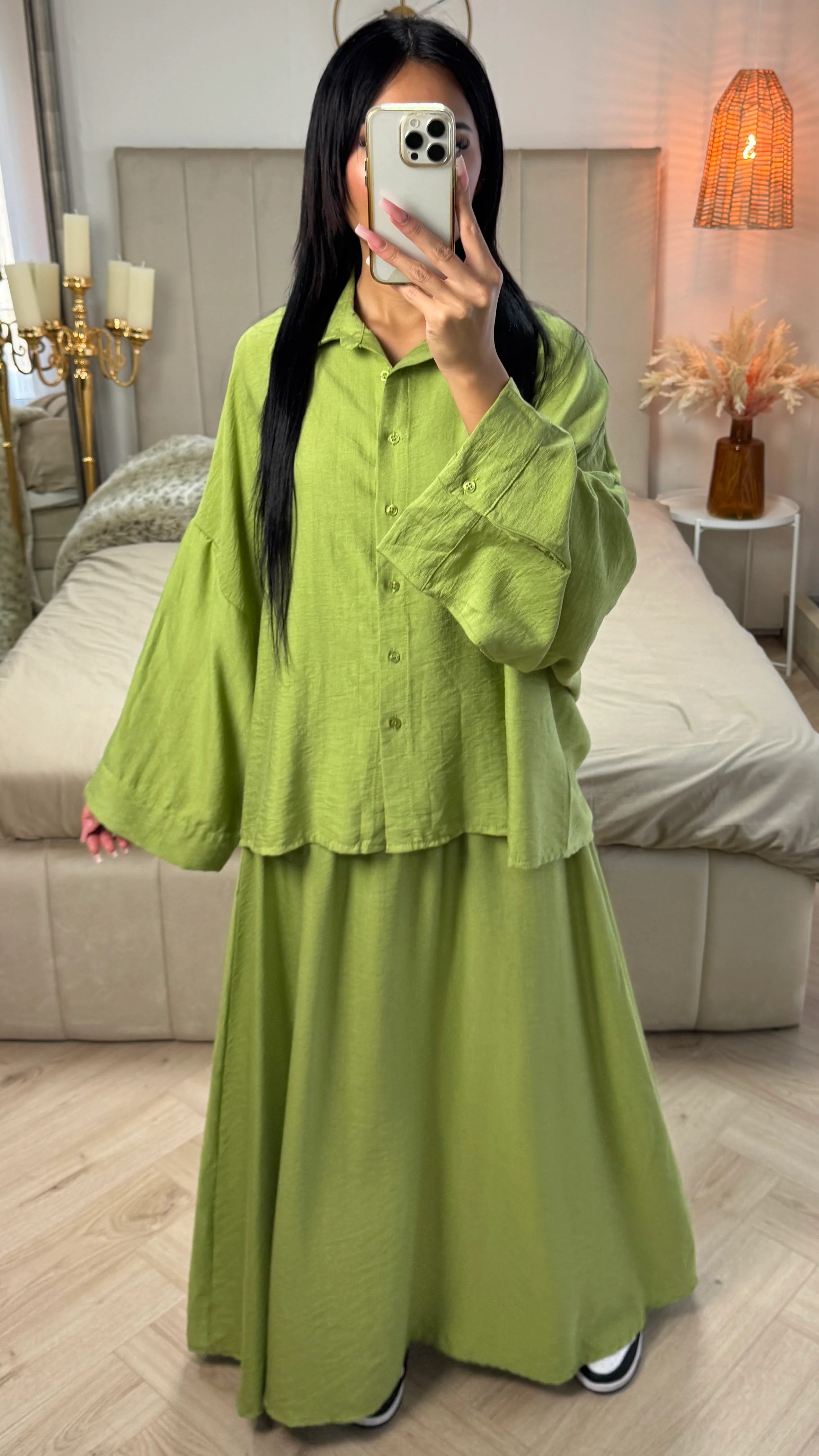 Viscose Set met Blouse & Maxi Rok - Image 8
