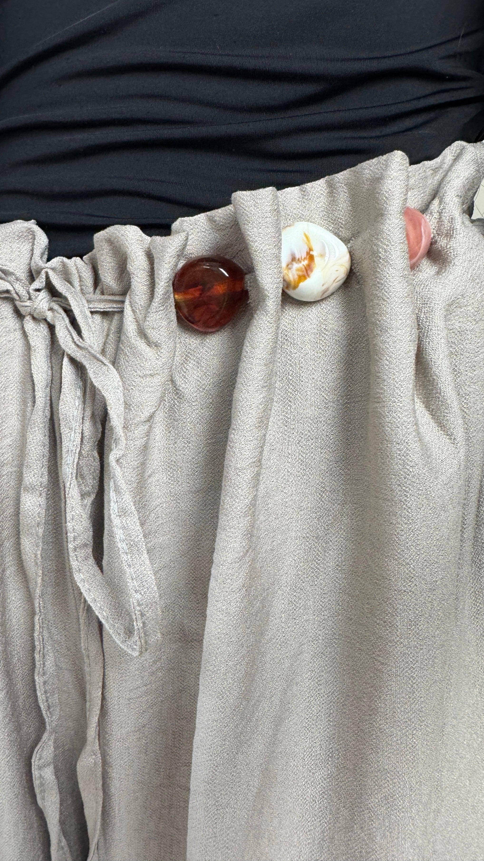 Wijde Broek met Kralendetail – Viscoseblend - Image 8