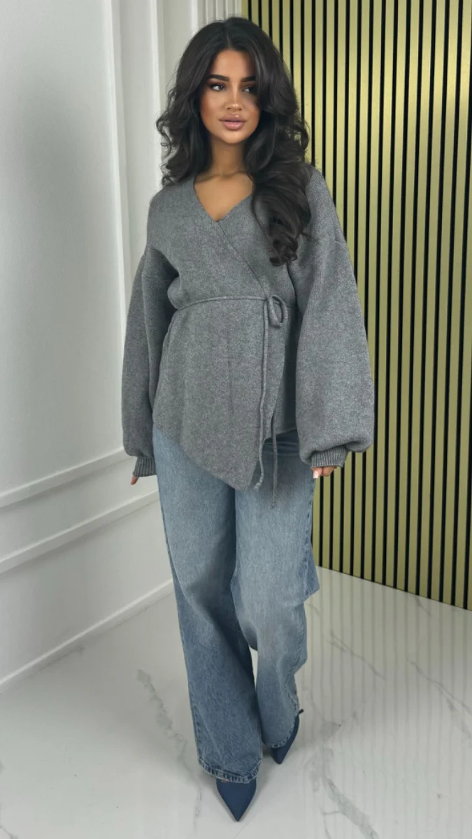 Wrapped Cardigan Tie Belt - Image 10