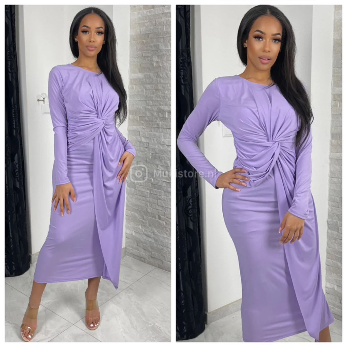Wrapped Dress Long Musthave - Image 4